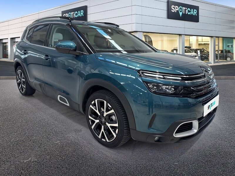 Usado Citroën C5 Aircross PureTech 131 CV (96 kW) 2019 Verde SUV