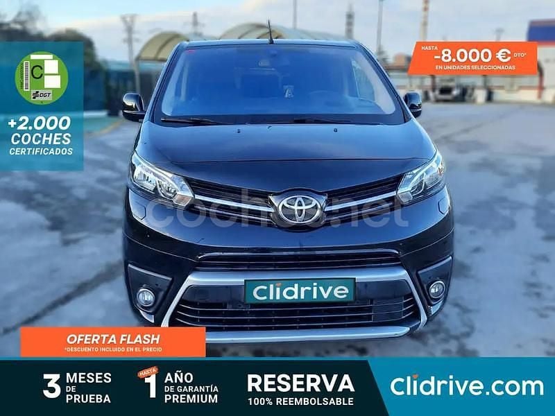 Negro Usado 2019 Toyota Proace Verso Advance Familiar | 26.990 € (Precio justo) - Imagen 1/3