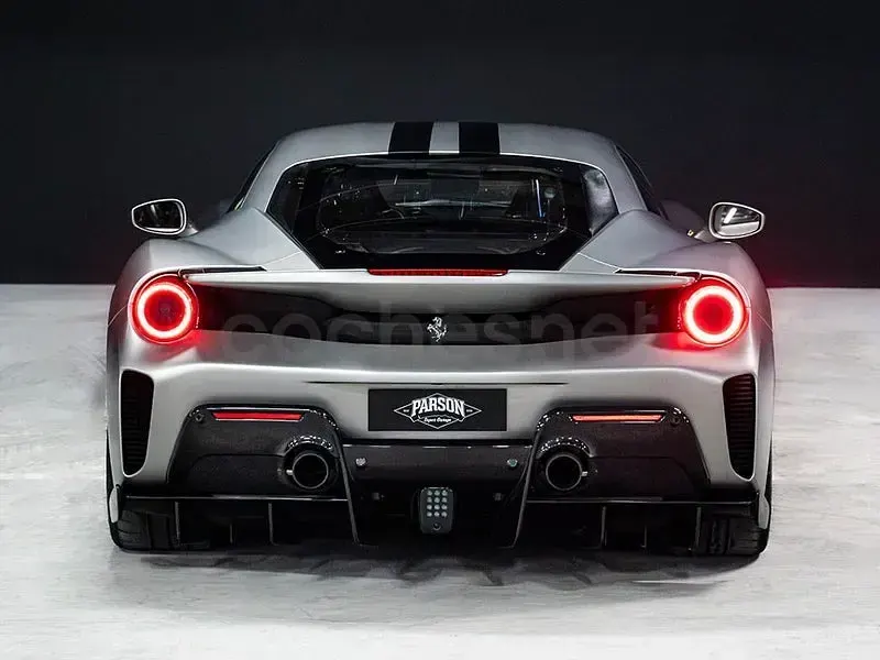 Usado Ferrari 488 721 CV (530 kW) 2020 Gris / plata Coupe