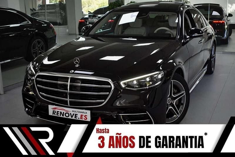 Negro Usado 2021 Mercedes S400 Berlina | 76.990 € (Precio justo) - Imagen 1/4