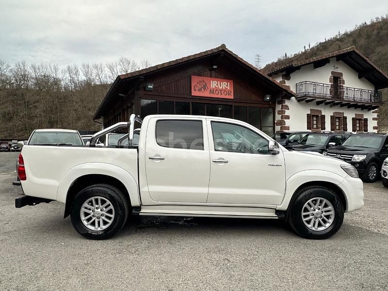 Usado Toyota HiLux 171 CV (125 kW) 2013 Blanco Pickup/Camioneta