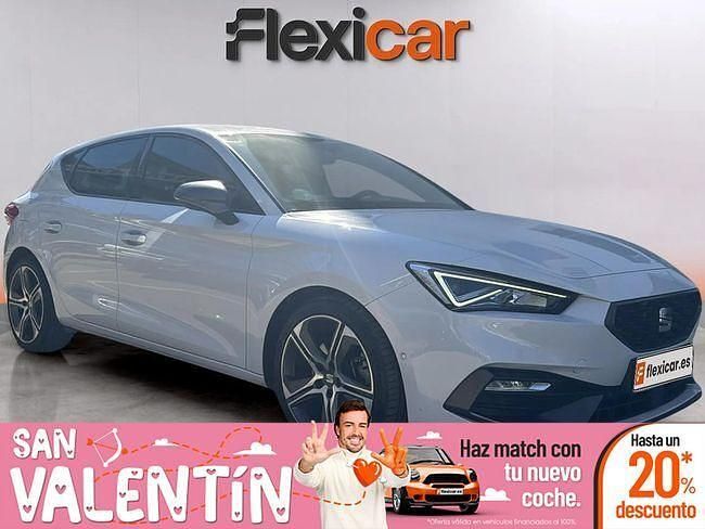 Blanco Usado 2021 Seat Leon FR Berlina | 20.990 € (Precio justo) - Imagen 1/4