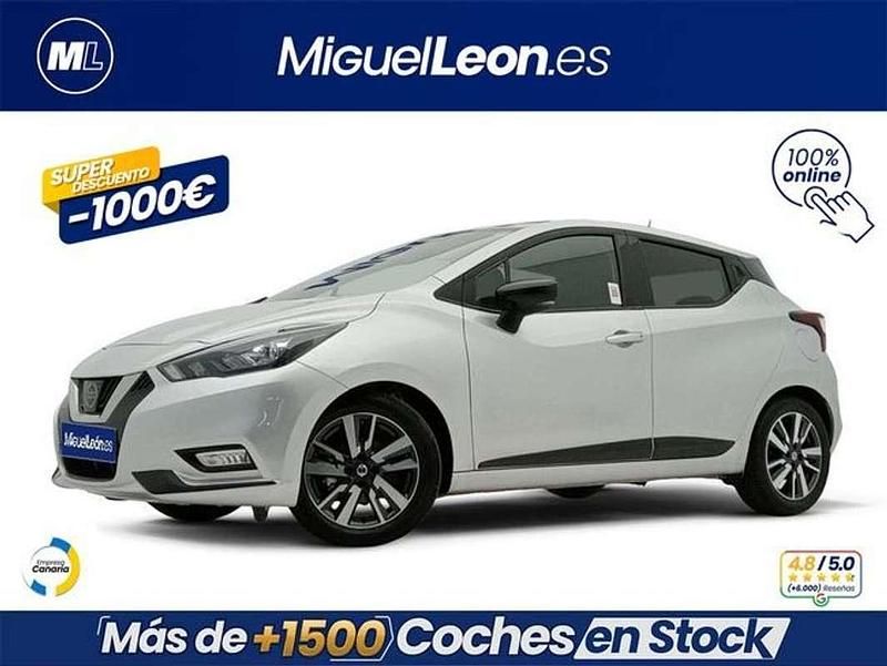Usado Nissan Micra 92 CV (67 kW) 2021 Gris Utilitario