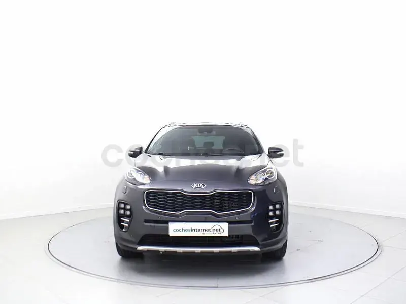 Usado Kia Sportage GT-Line 185 CV (136 kW) 2016 Gris / plata SUV