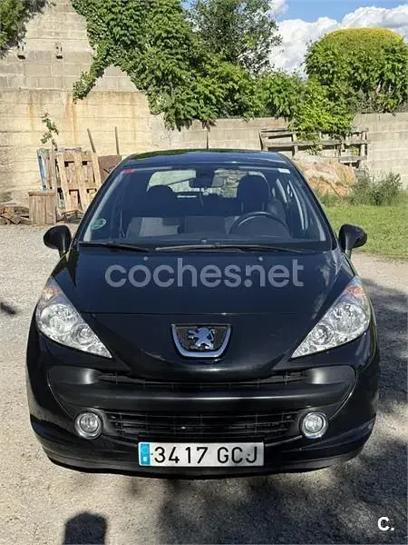 Usado Peugeot 207 Premium 120 CV (88 kW) 2008 Negro Berlina