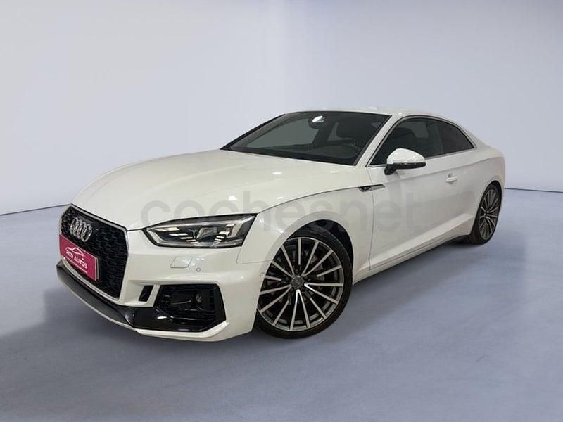 Usado Audi A5 S-Line 218 CV (160 kW) 2017 Blanco Coupe