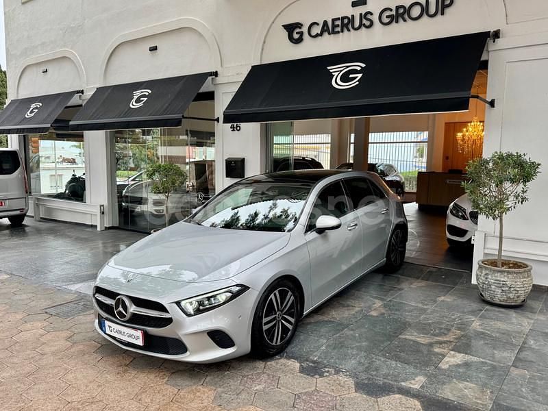 Gris / plata Usado 2022 Mercedes A200 Berlina | 28.900 € (Precio justo) - Imagen 1/4