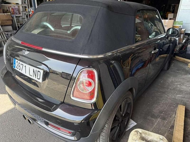 Usado Mini Cooper S Cabriolet 184 CV (135 kW) 2010 Negro Descapotable