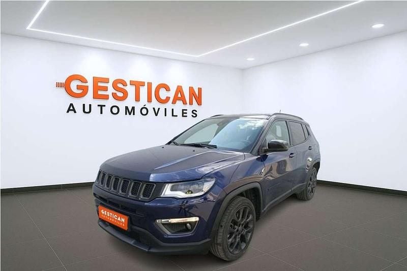Azul Usado 2021 Jeep Compass SUV | 20.990 € (Un poco caro) - Imagen 1/4