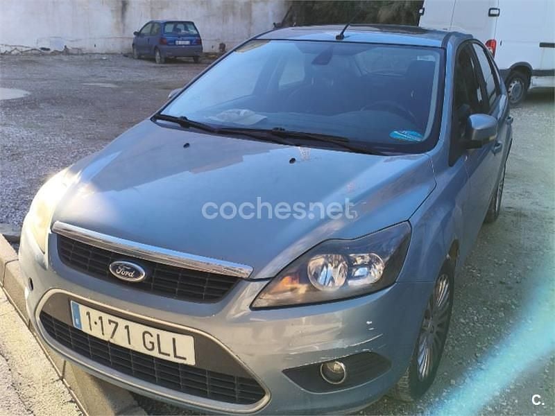 Azul Usado 2009 Ford Focus Titanium Berlina | 3100 € (Buen precio) - Imagen 1/4