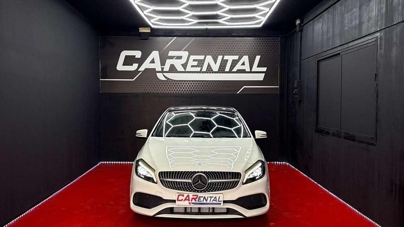 Usado Mercedes A200 AMG line 136 CV (100 kW) 2016 Blanco Utilitario