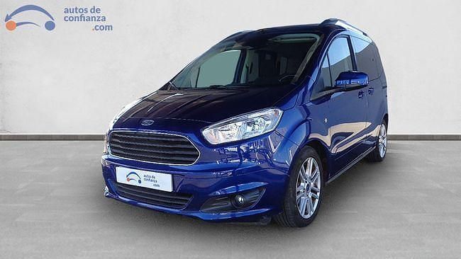 Azul Usado 2017 Ford Tourneo Courier Trend Monovolumen | 11.500 € (Precio justo) - Imagen 1/4