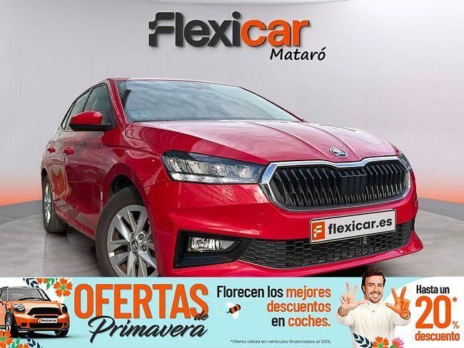 Usado Skoda Fabia 95 CV (69 kW) 2024 Rojo Berlina