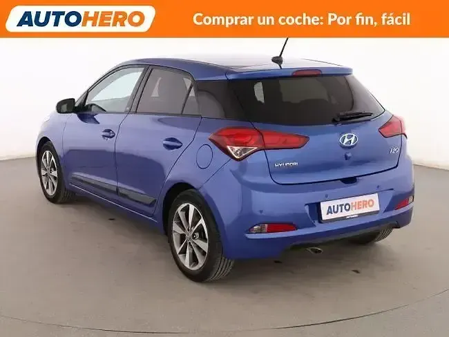 Usado Hyundai i20 GO! 85 CV (62 kW) 2018 Azul Berlina