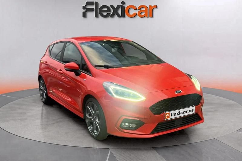 Rojo Usado 2021 Ford Fiesta ST-Line Berlina | 13.990 € (Precio justo) - Imagen 1/4