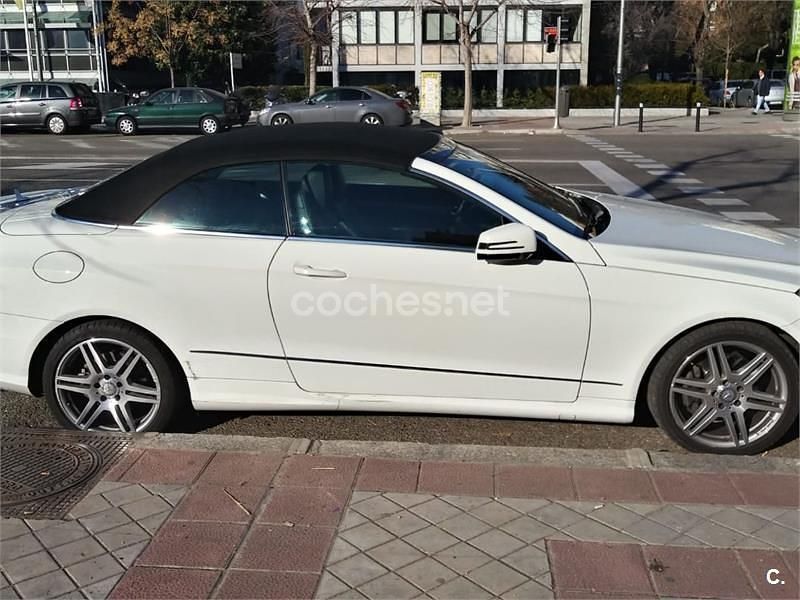 Usado Mercedes E350 306 CV (225 kW) 2012 Blanco Descapotable