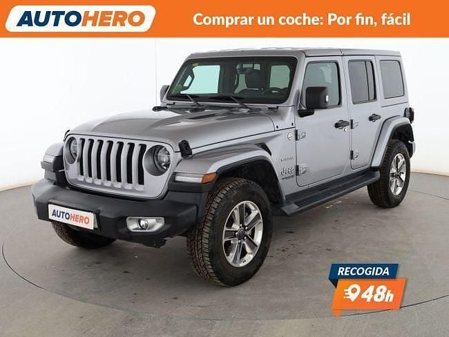 Usado Jeep Wrangler Sahara 200 CV (147 kW) 2019 Gris SUV