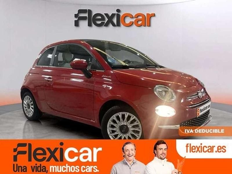 Rojo Usado 2022 Fiat 500 Club Descapotable | 10.990 € (Precio justo) - Imagen 1/4