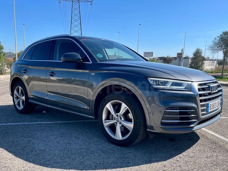 Usado Audi Q5 S-Line 163 CV (119 kW) 2019 Gris / plata SUV