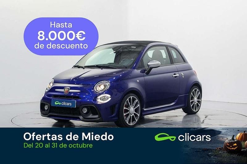 Azul Usado 2016 Abarth 595C Turismo Descapotable | 16.690 € (Super precio) - Imagen 1/4