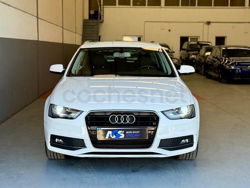 Occasion Audi A4 S-Line 150 PK (110 kW) 2014 Wit Stationwagen