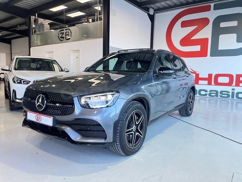 Usado Mercedes GLC200 163 CV (119 kW) 2020 Gris / plata SUV