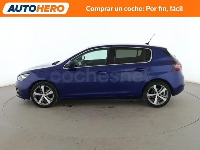 Usado Peugeot 308 Allure 130 CV (95 kW) 2018 Azul Berlina