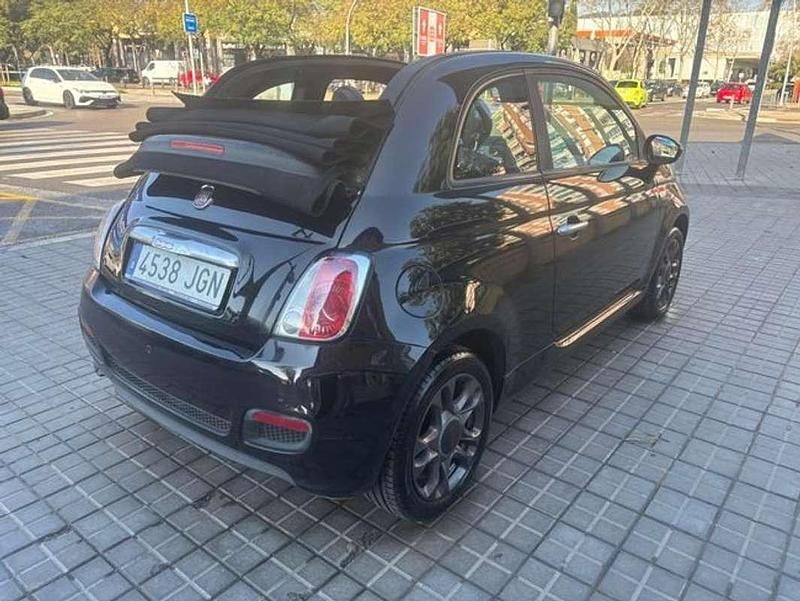 Usado Fiat 500 S 2015 Negro Descapotable