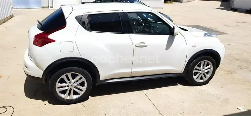 Usado Nissan Juke Acenta 110 CV (80 kW) 2011 Blanco SUV