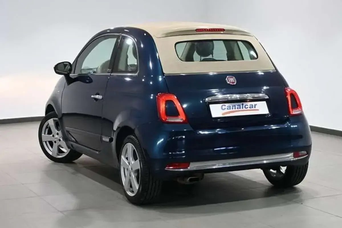 Usado Fiat 500 S 69 CV (50 kW) 2016 Azul Utilitario