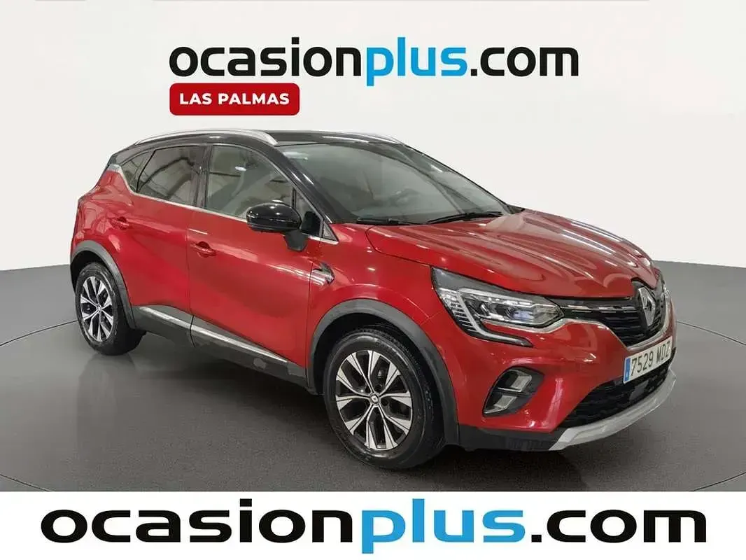 Usado Renault Captur Techno 91 CV (66 kW) 2023 Rojo SUV