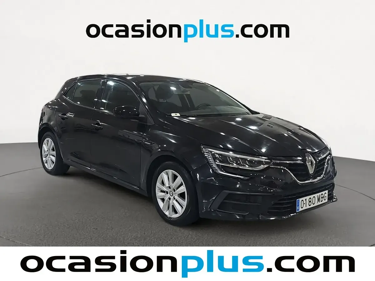Usado Renault Mégane Intens 116 CV (85 kW) 2022 Negro Utilitario
