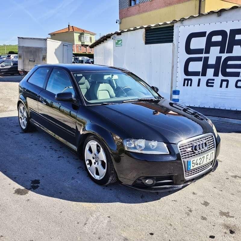 Usado Audi A3 Ambition 170 CV (125 kW) 2006 Negro Utilitario