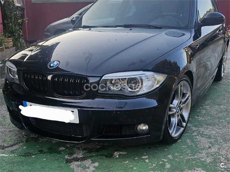 Negro Usado 2007 BMW 120 Coupé Coupe | 7500 € (Un poco caro) - Imagen 1/4