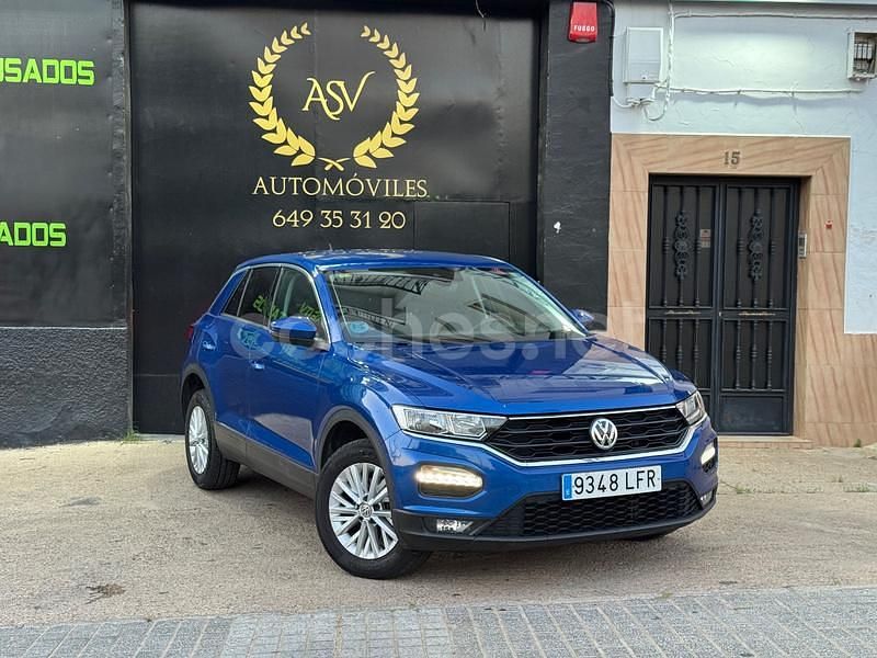 Usado VW T-Roc Advance 115 CV (84 kW) 2020 Azul SUV
