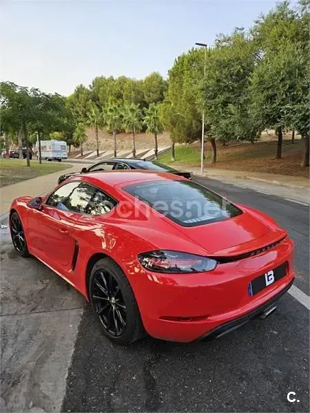 Usado Porsche 718 Cayman 300 CV (220 kW) 2017 Rojo Coupe
