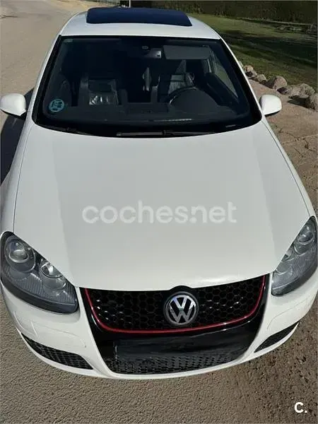 Usado VW Golf V GTI 200 CV (147 kW) 2007 Blanco Berlina