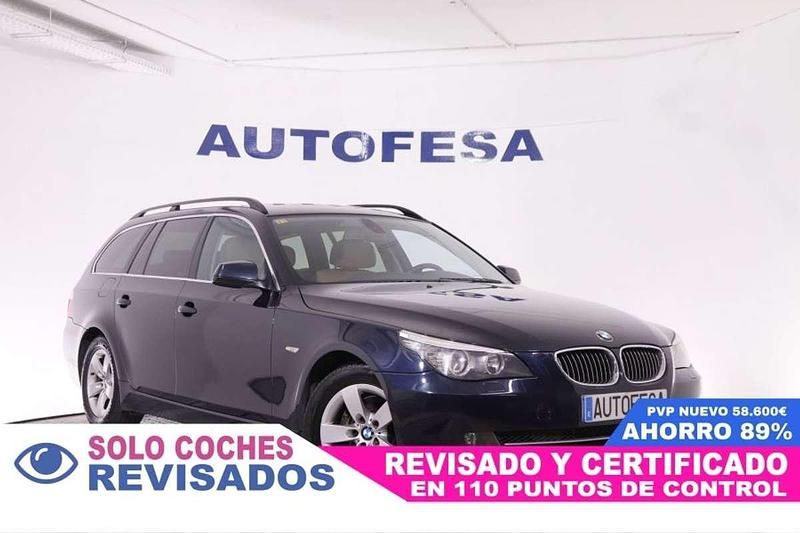 Usado BMW 525 197 CV (144 kW) 2009 Azul Familiar