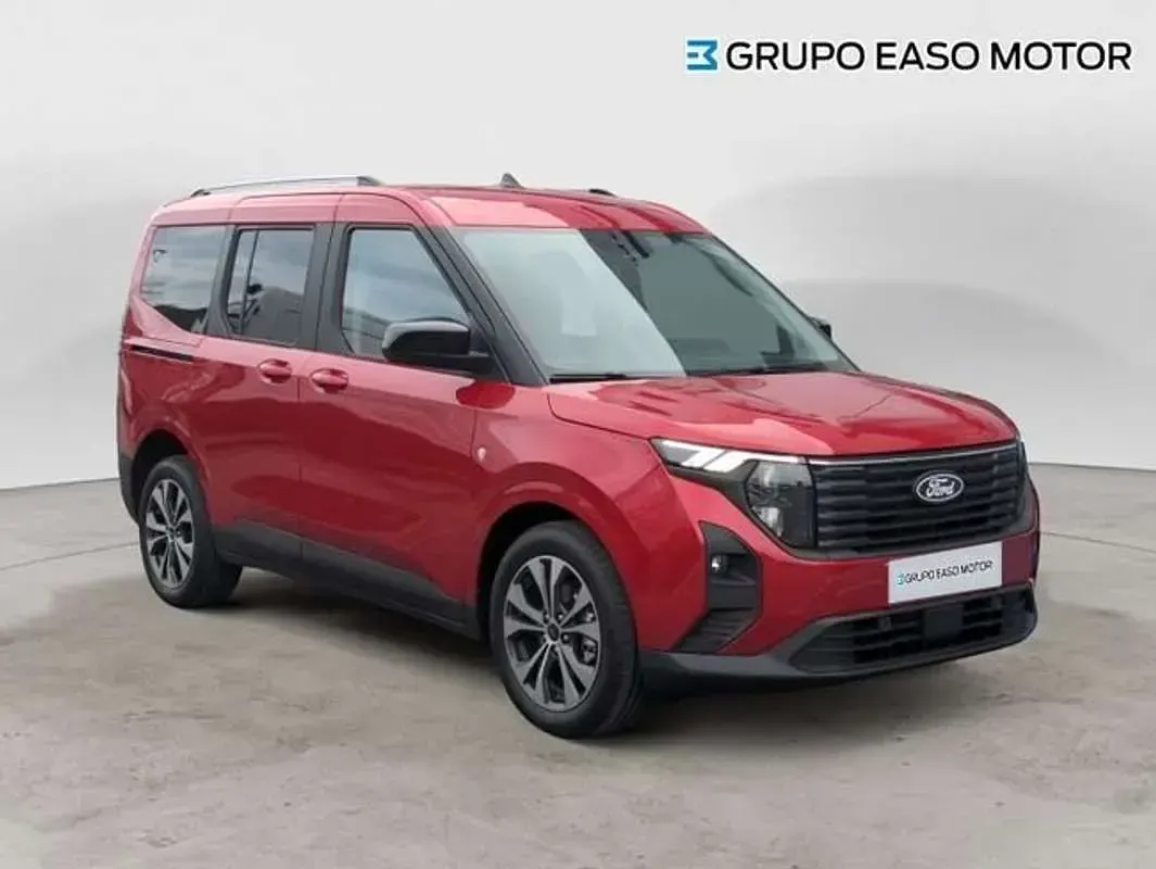 Nuevo Ford Tourneo Courier Titanium 125 CV (91 kW) 2025 Rojo Monovolumen