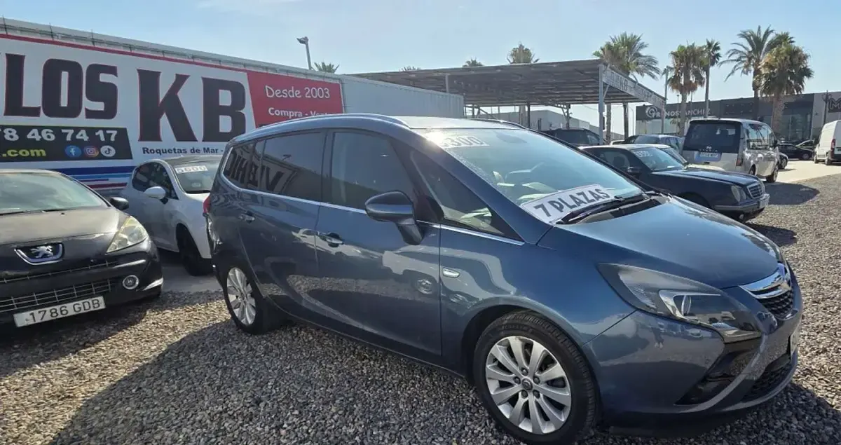 Usado Opel Zafira Tourer Excellence 136 CV (100 kW) 2014 Azul Monovolumen