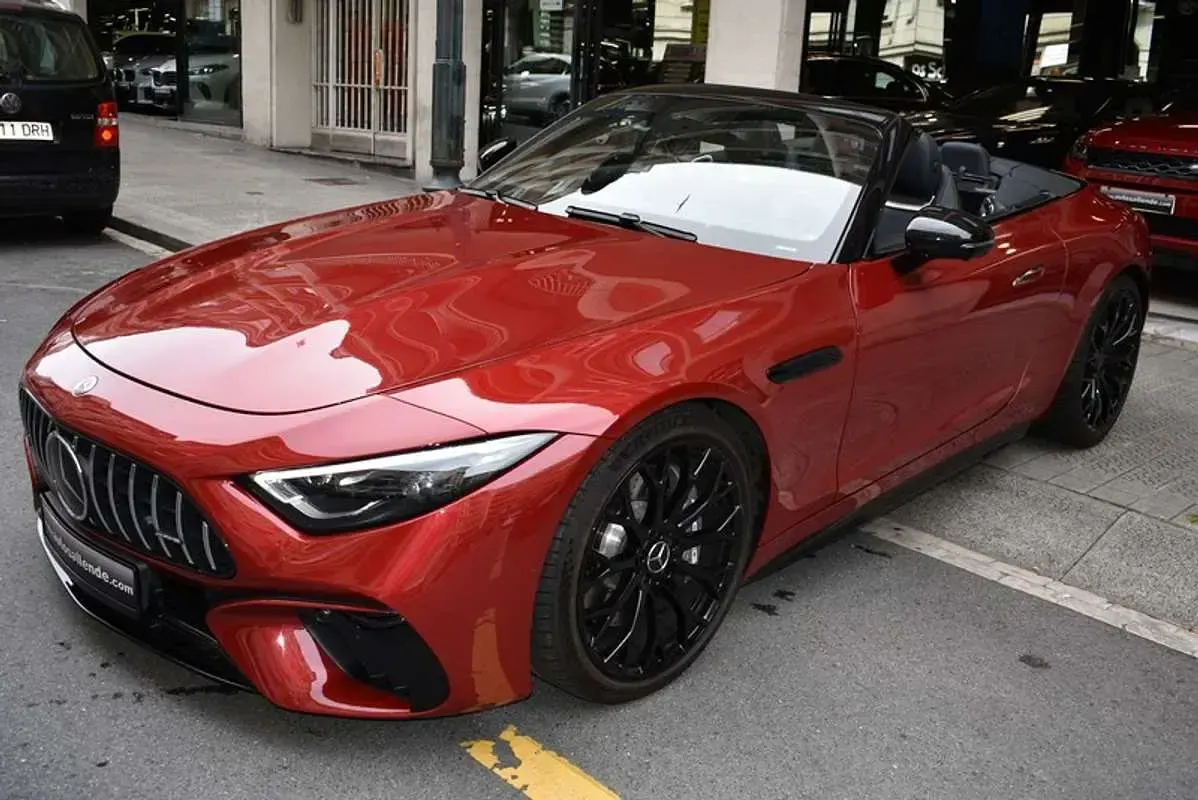 Usado Mercedes SL43 AMG AMG 381 CV (280 kW) 2023 Burdeos Coupe