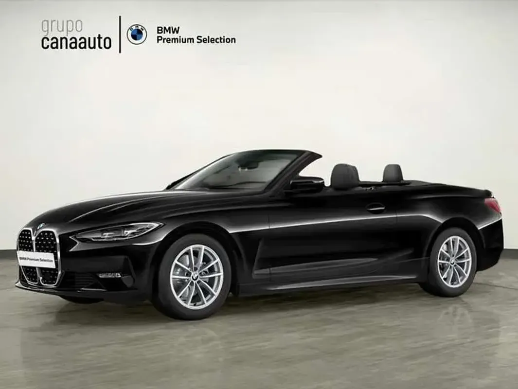 Usado BMW 420 184 CV (135 kW) 2022 Negro Descapotable
