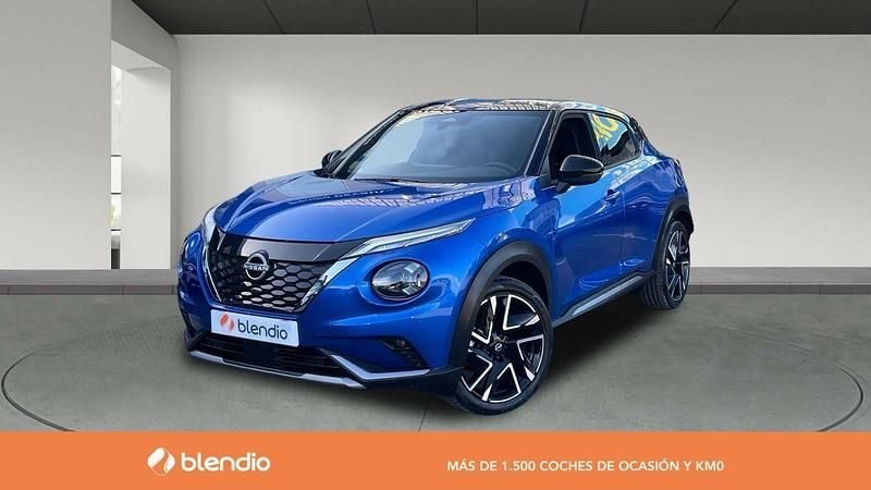 Usado Nissan Juke 143 CV (105 kW) 2025 Magnetic blue + black metalizado SUV