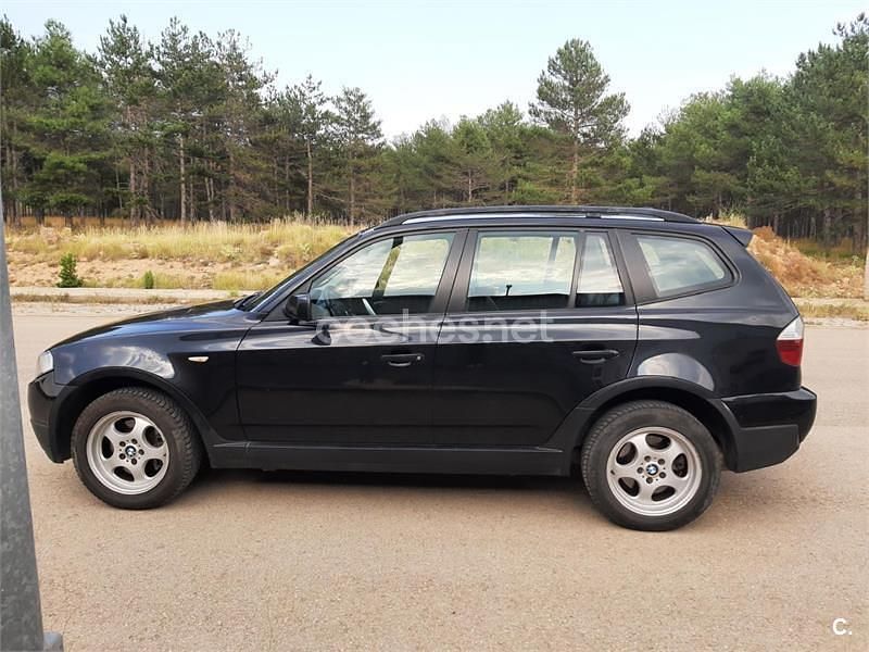 Usado BMW X3 150 CV (110 kW) 2007 Negro SUV