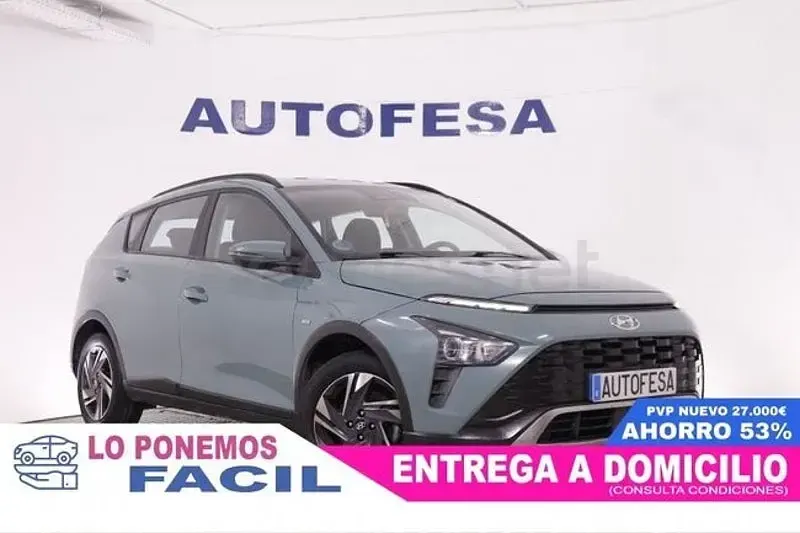 Usado Hyundai Bayon 100 CV (73 kW) 2021 Azul SUV
