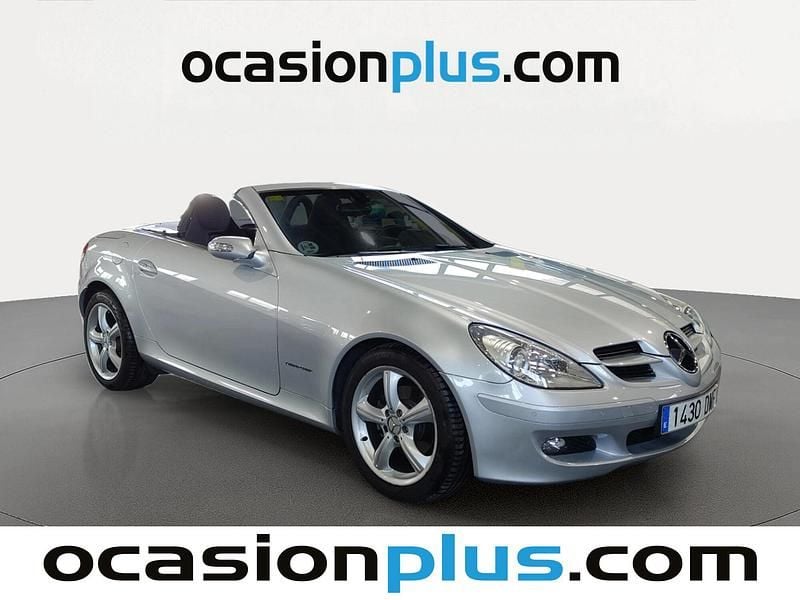 Usado Mercedes SLK200 163 CV (119 kW) 2005 Gris Descapotable