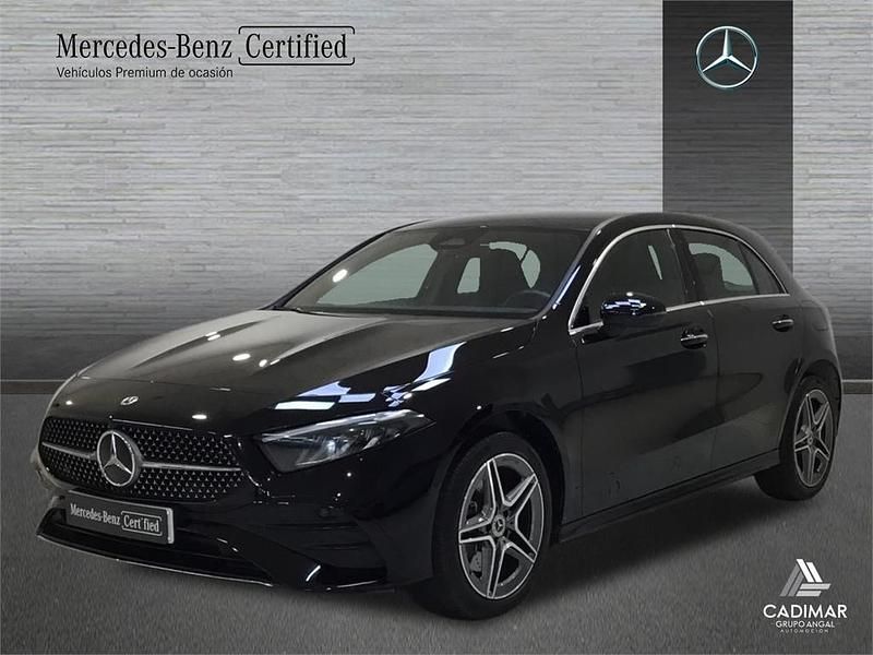 Negro noche Usado 2024 Mercedes A250 AMG line Berlina | 35.900 € (Precio justo) - Imagen 1/4