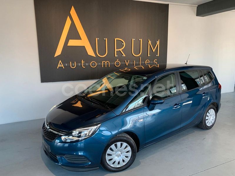 Azul Usado 2017 Opel Zafira Expression Monovolumen | 12.600 € (Un poco caro) - Imagen 1/4