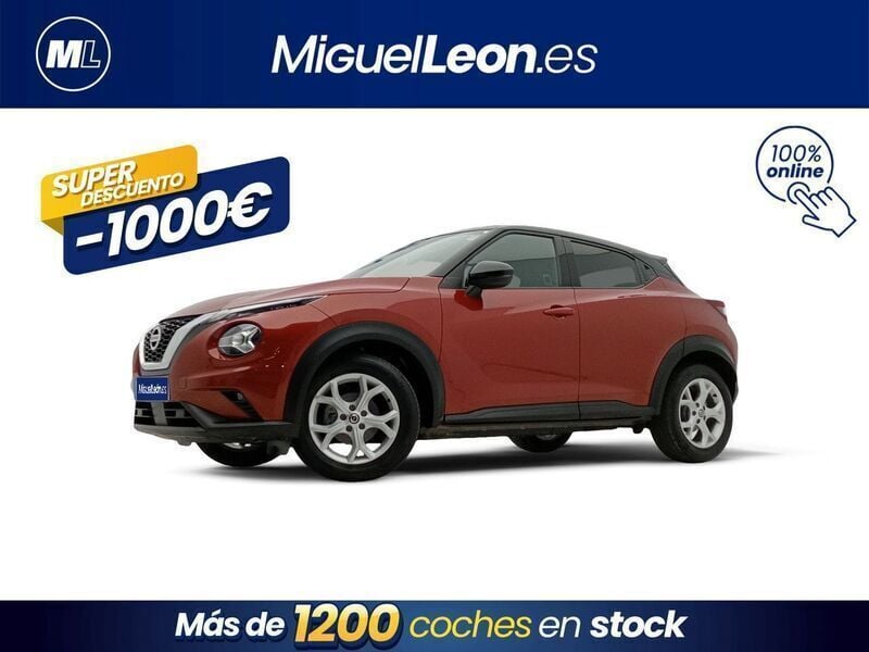 Rojo Usado 2022 Nissan Juke Acenta SUV | 17.985 € (Precio justo) - Imagen 1/3