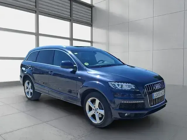 Usado Audi Q7 Ambition 245 CV (180 kW) 2014 Azul SUV